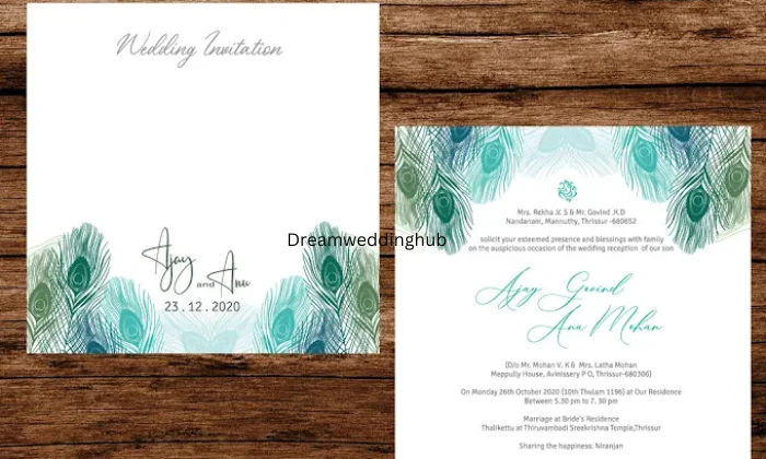 MS Wedding Cards